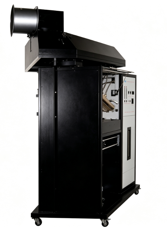 ISO9239-conforme Tester voor Kritische Stralingsflux met 2KW Totaal Vermogen en 300mm × 450mm Stralingspaneel voor Vloerverwarming Flux Testen