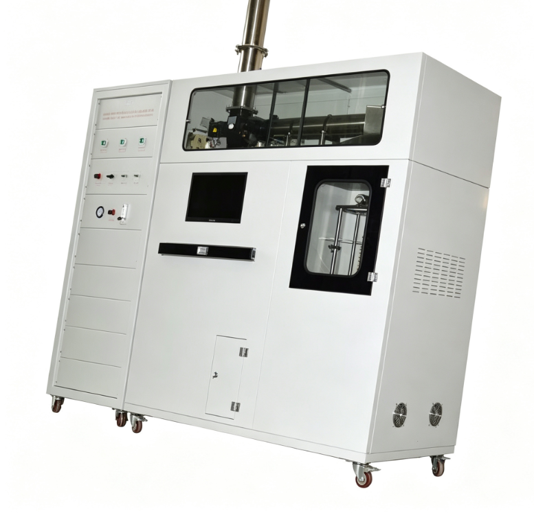 ISO 5660 Standaard kegelcalorimeter ontvlambaarheidstester met 100 kW/m2 stralingsintensiteit en hoge-precisie elektronische schaal