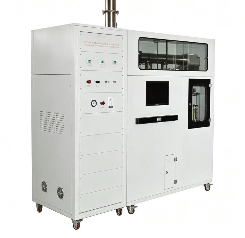 ISO 5660 Standaard kegelcalorimeter ontvlambaarheidstester met 100 kW/m2 stralingsintensiteit en hoge-precisie elektronische schaal