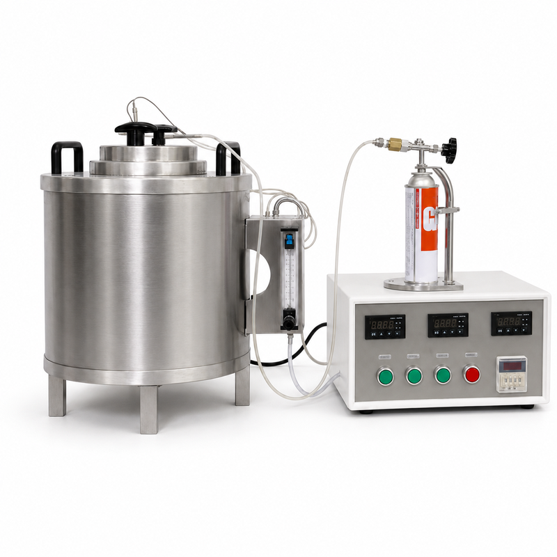 ASTM D1929 ISO 871 Instrument voor de analyse van de verbranding van polymeren Materiaal Ontsteking Temperatuur Test Lab-apparatuur voor onderzoek naar kunststoffen