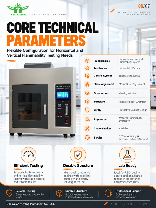 IEC60695-11-5 Needle Flame Tester HT-5169T-N Lab Flammability Testing Equipment for Electrical Appliance Safety Test