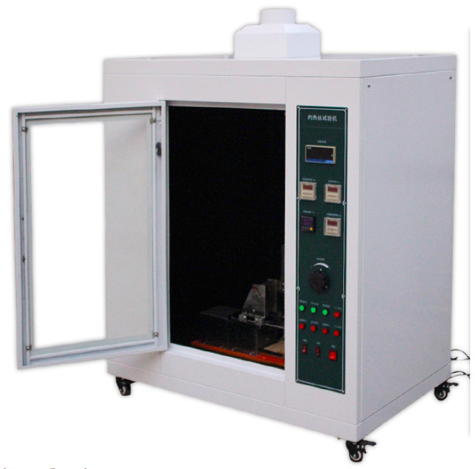 De Draadmeetapparaat van de touch screengloed/Brandbaarheid het Testen Machine iec60695-2-10 10mm/s~25mm/s