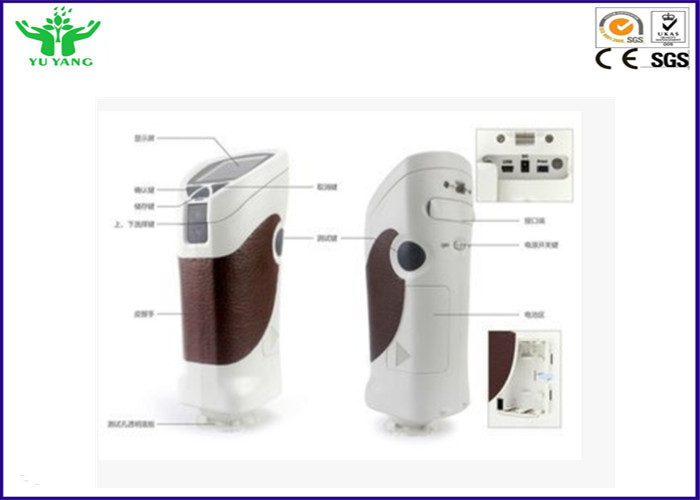 AC220V textiel het Testen Materiaal, 0,5 tweede 8mm Draagbare Digitale Colorimeter