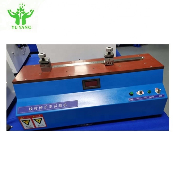 De naakte Verlenging Rate Test Machine Copper Wire van de Metaaldraad en Kabelverlenging het Testen Materiaal