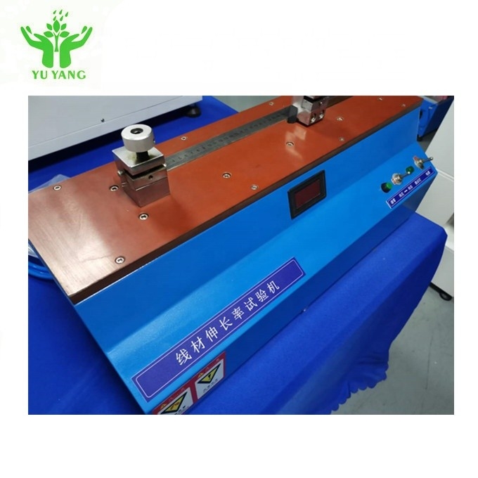 De naakte Verlenging Rate Test Machine Copper Wire van de Metaaldraad en Kabelverlenging het Testen Materiaal