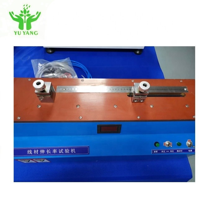De naakte Verlenging Rate Test Machine Copper Wire van de Metaaldraad en Kabelverlenging het Testen Materiaal
