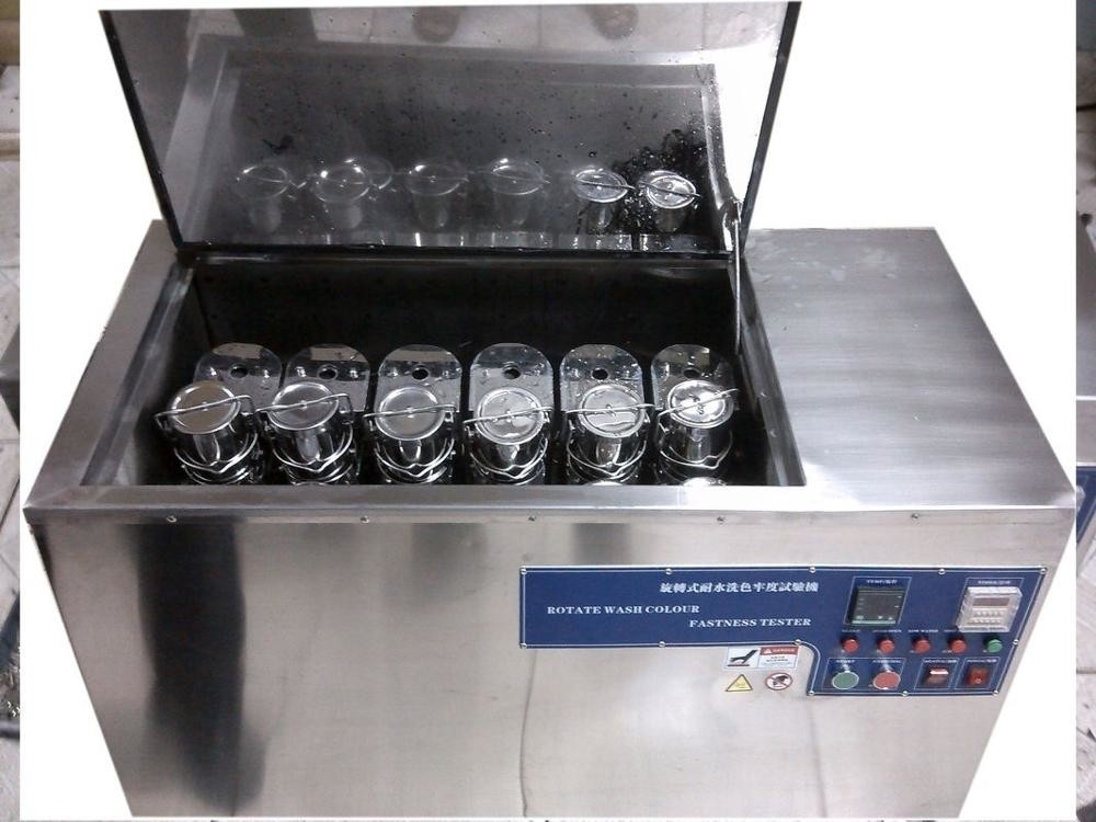 AATCC 61 het Testen van 1200ML Textielmateriaalkleurechtheid aan het Witwassen van Launderometer