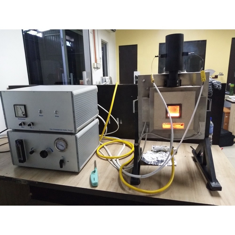 Van de de Verbrandingstest van BS 476-6 van het de Apparatenlaboratorium het Materiaal van de de Brandtest voor Bouwmaterialen