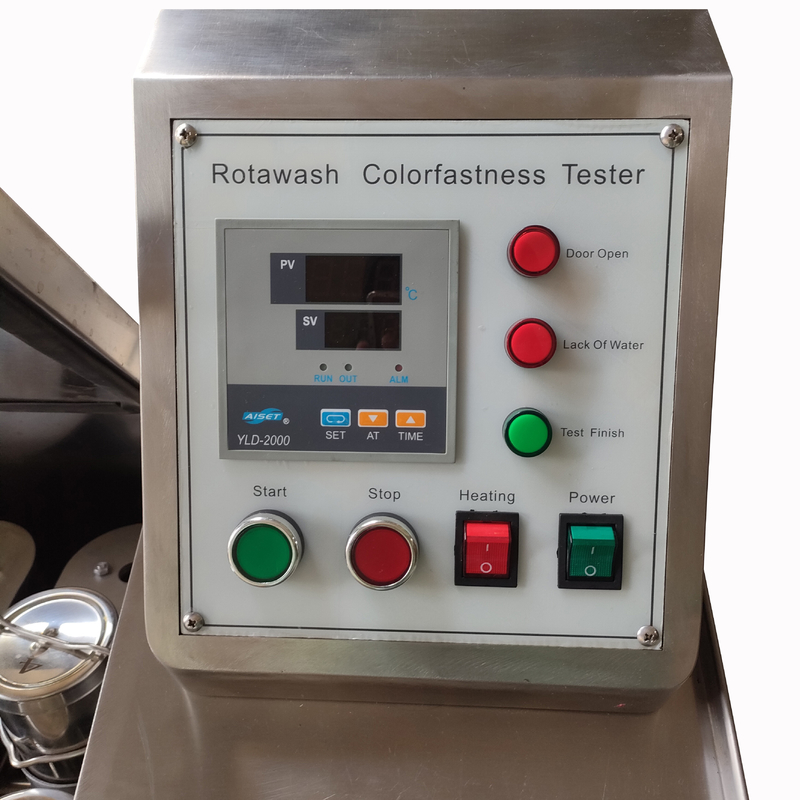 AATCC-van de de Wassnelheid van de Touch screencontrole de Kleur van het Meetapparaatrotawash