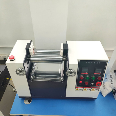 Het open 2 Broodje Rubber het Mengen zich Molenlaboratorium Elektrische Verwarmen
