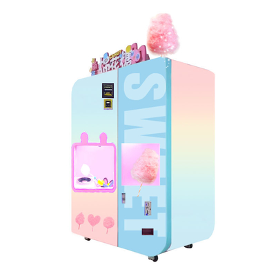 Elektrische automatische suikerspinautomaat Automatische snackapparatuur
