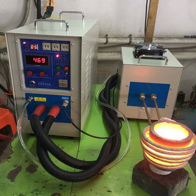 Draagbare dekselvoering inductieverwarmingsmachine Hoogfrequente inductieverwarmingsmachine 25KW Lagersverwarmer voor elektrische testset