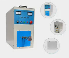 Compacte en draagbare koperen pijp lassen machine 25KW, 50A inductieverwarming