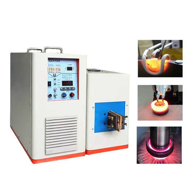 Ultra Hoge Frequentie 60kW Inductieverwarming Machine Koelchiller Eenvoudig te Bedien Automatisch 220v Nieuwe PLC Componenten