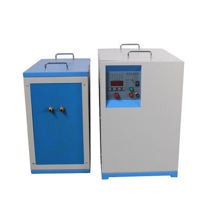 Draagbare 40 kW Inductieverhitter Hoogfrequente Inductieverwarmingsmachine voor Metaalproductiefabriek Constructie