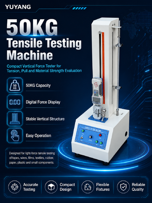 50KG Elektrische Verticale Treksterkte Testmachine