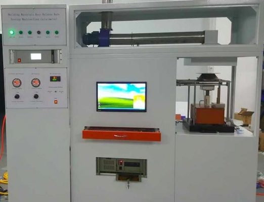 ISO5660 het Bouwmateriaal 0-45C van Rate Flammability Testing Equipment For van de hitteversie